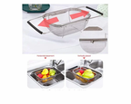 Extendable stainless steel strainer Pack of 1