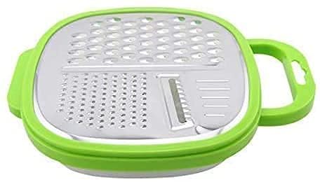 3 in 1 Hand Operated Vegetable Cutter Slicer Peeler Cheese Shredder (RANDOM COLOR)