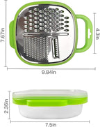 3 in 1 Hand Operated Vegetable Cutter Slicer Peeler Cheese Shredder (RANDOM COLOR)