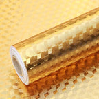 2 Meters Kitchen Wall Stove Golden Aluminum Foil
