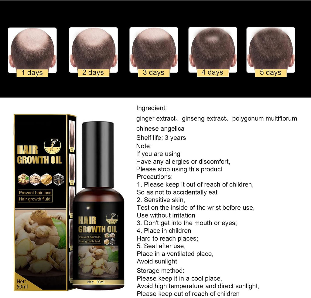 Hair Growth Oil 100ml Each Pack Of 2