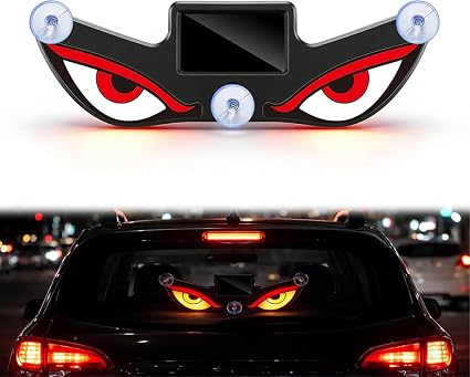 Solar Demon Eye LED Car Window Light