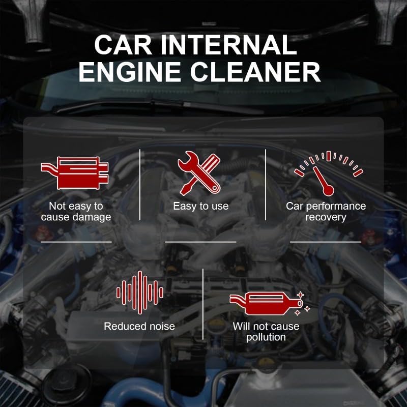 Car Internal Engine Cleaner 100ml Each Pack Of 2