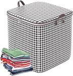 New 100 ltr Foldable Cloth Storage Bag With Zipper & Reinforced Handle pack of 1