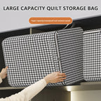 New 100 ltr Foldable Cloth Storage Bag With Zipper & Reinforced Handle pack of 1
