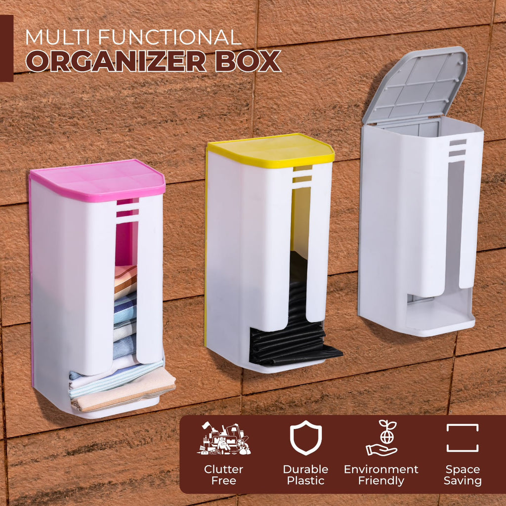 Organiser Box Pack Of 1 (RANDOM COLOR)