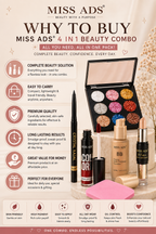MISS ADS COMBO (FOUNDATION, HIGHLIGHTER, COMPACT)