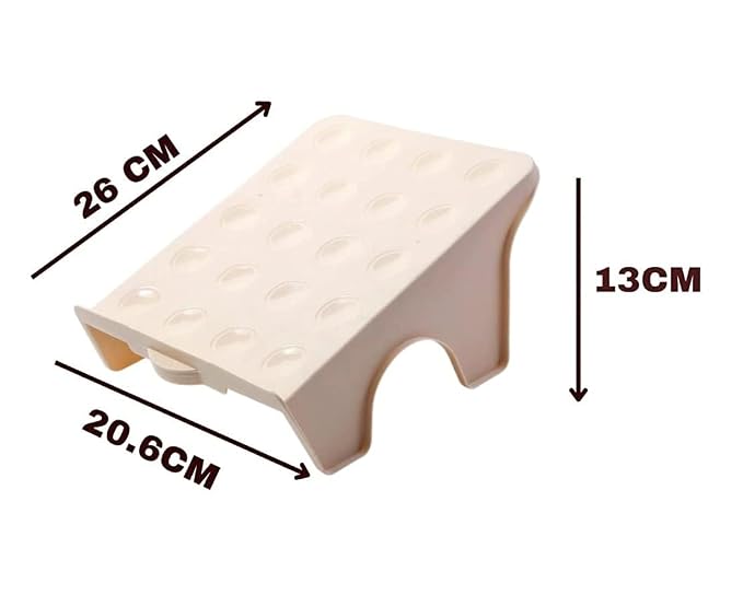 Multi Tier Footwear Storage Stand Pack Of 2 (assorted colors)