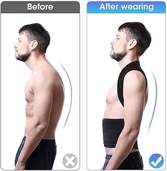 Poisture corector,Back Straight and Shoulder Support Belt (Universal Size)