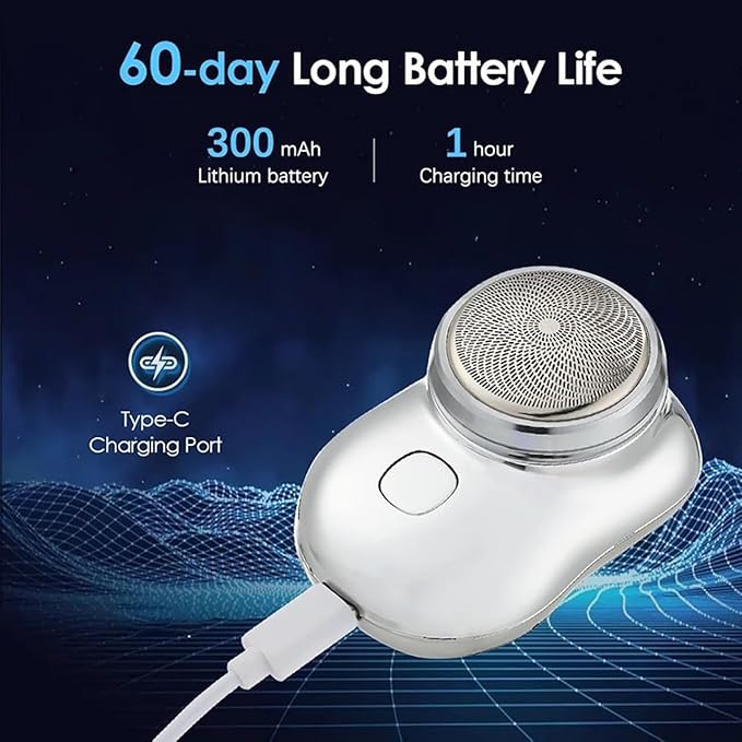 Rechargeable Electric Shaver for Men