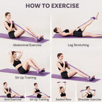 New Yoga Pedal Puller Resistance Band Fitness Equipment