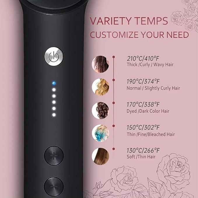 Straightener Heated Electric Comb PACK OF 1 (RANDOM COLOURS)
