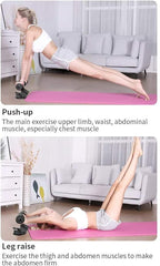 Sit-Up Bar With Foam Handle and Rubber Suction Seat Up Fitness Equipment