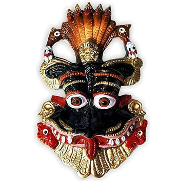 BharatYug Keerthi Mukha Wall Hanging | Traditional Protective Mask |Hindu Vastu Symbol