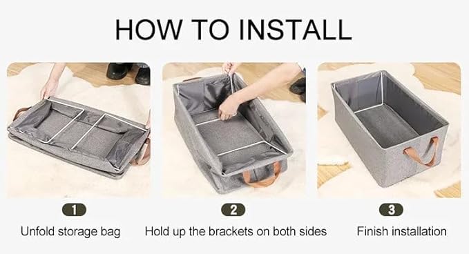 Foldable Cloth Storage Basket(pack of1)