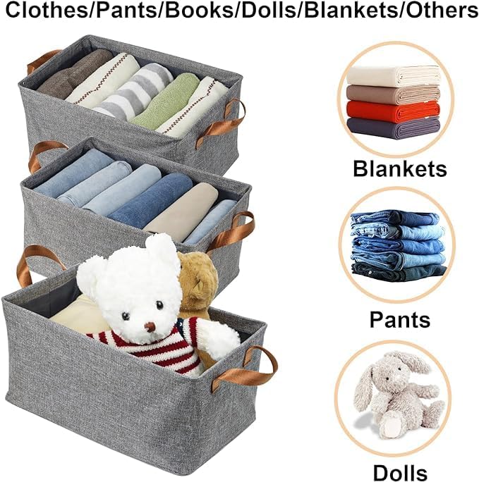Foldable Cloth Storage Basket(pack of1)