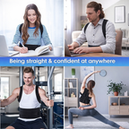 Poisture corector,Back Straight and Shoulder Support Belt (Universal Size)