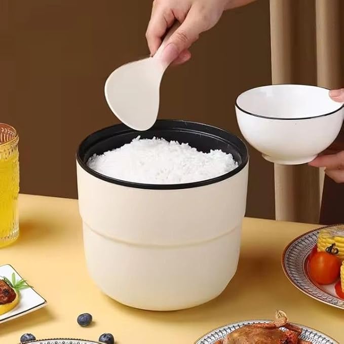 Electric Mini Cooking Pot, 1.5L, Non-Stick Interior, Multi-Function Hotpot