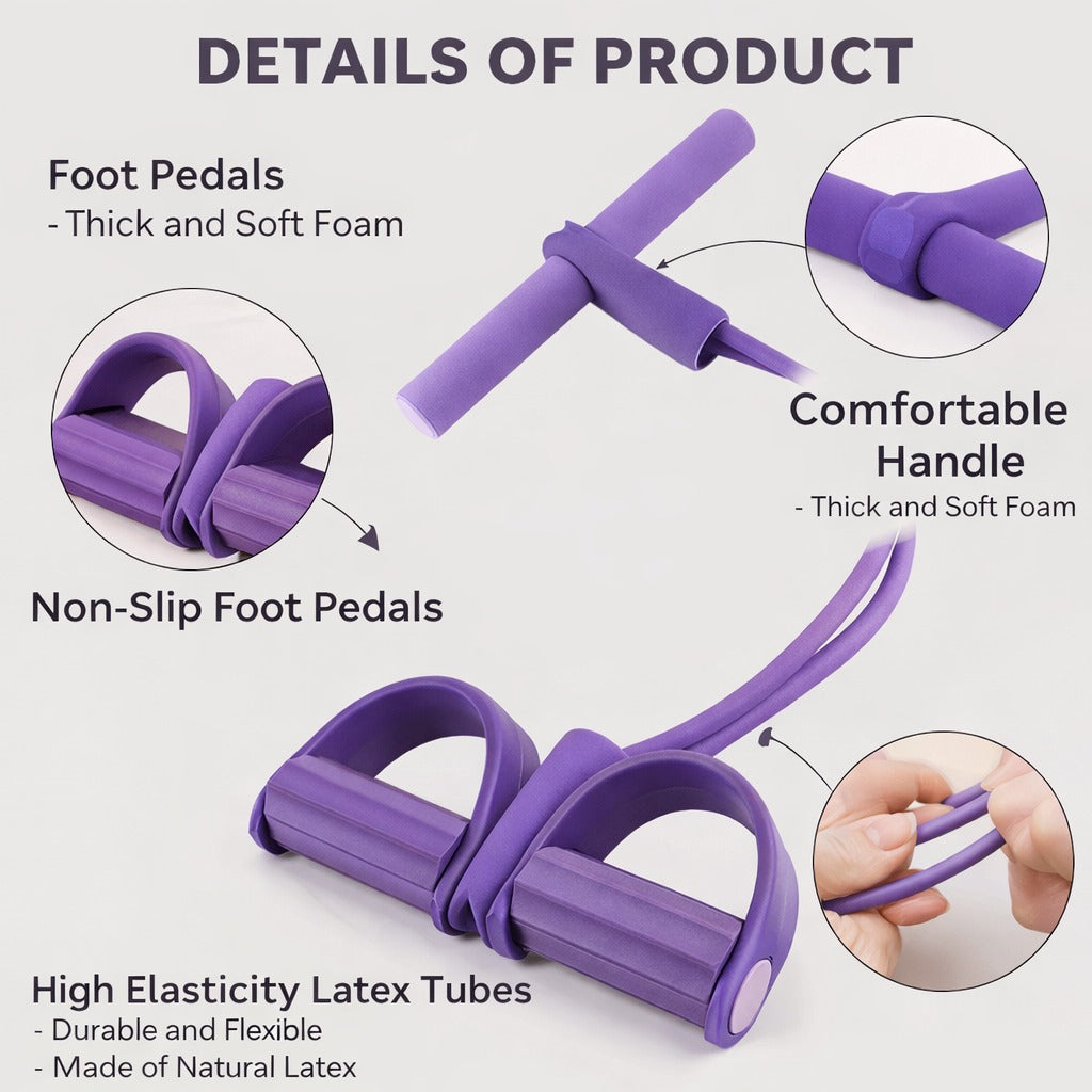 New Yoga Pedal Puller Resistance Band Fitness Equipment