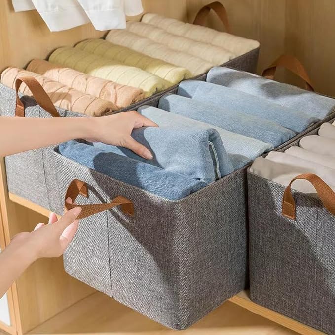 Foldable Cloth Storage Basket(pack of1)