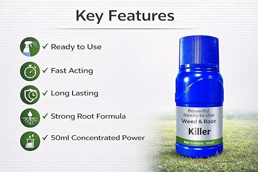 Powerful Ready-to-Use Weed & Root Killer Deep Penetrating Formula(Pack of 2)